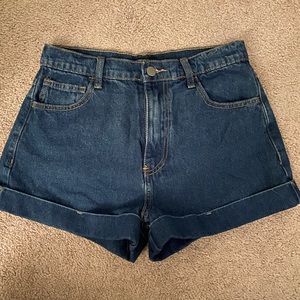 Forever21 High Waist Denim Shorts